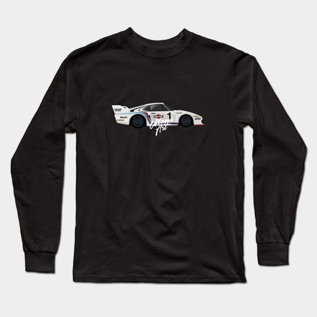 Porsche illustration Long Sleeve T-Shirt by MajorArt